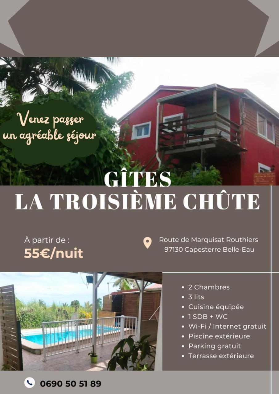 Gites La Troisieme Chute Capesterre-Belle-Eau Exterior foto
